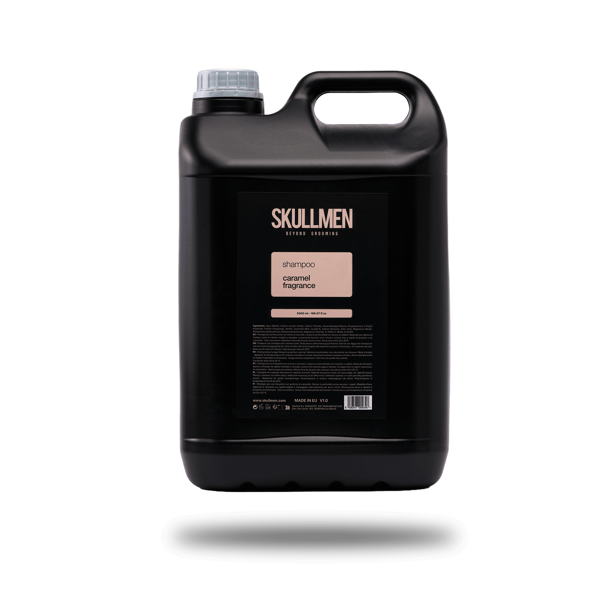 Skull Men Caramel Shampoo - 5000 ml - Imagen 2